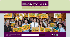 Desktop Screenshot of bradhoylman.com